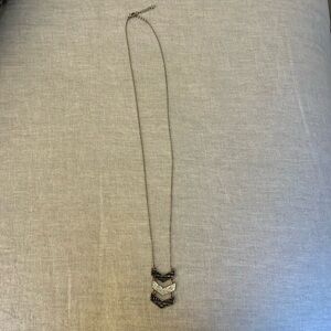 Long Geometric Necklace